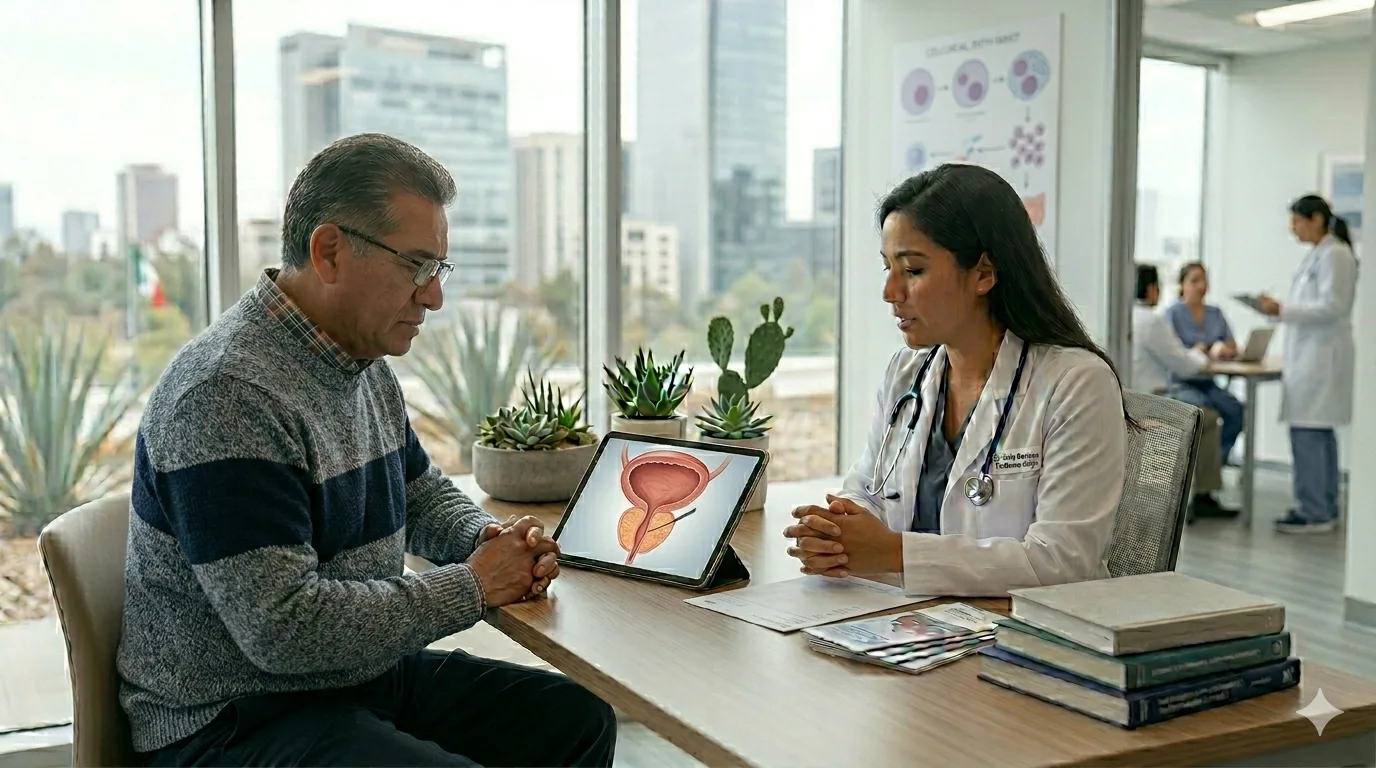 Especialista en diagnóstico y tratamiento de cáncer de próstata en CDMX